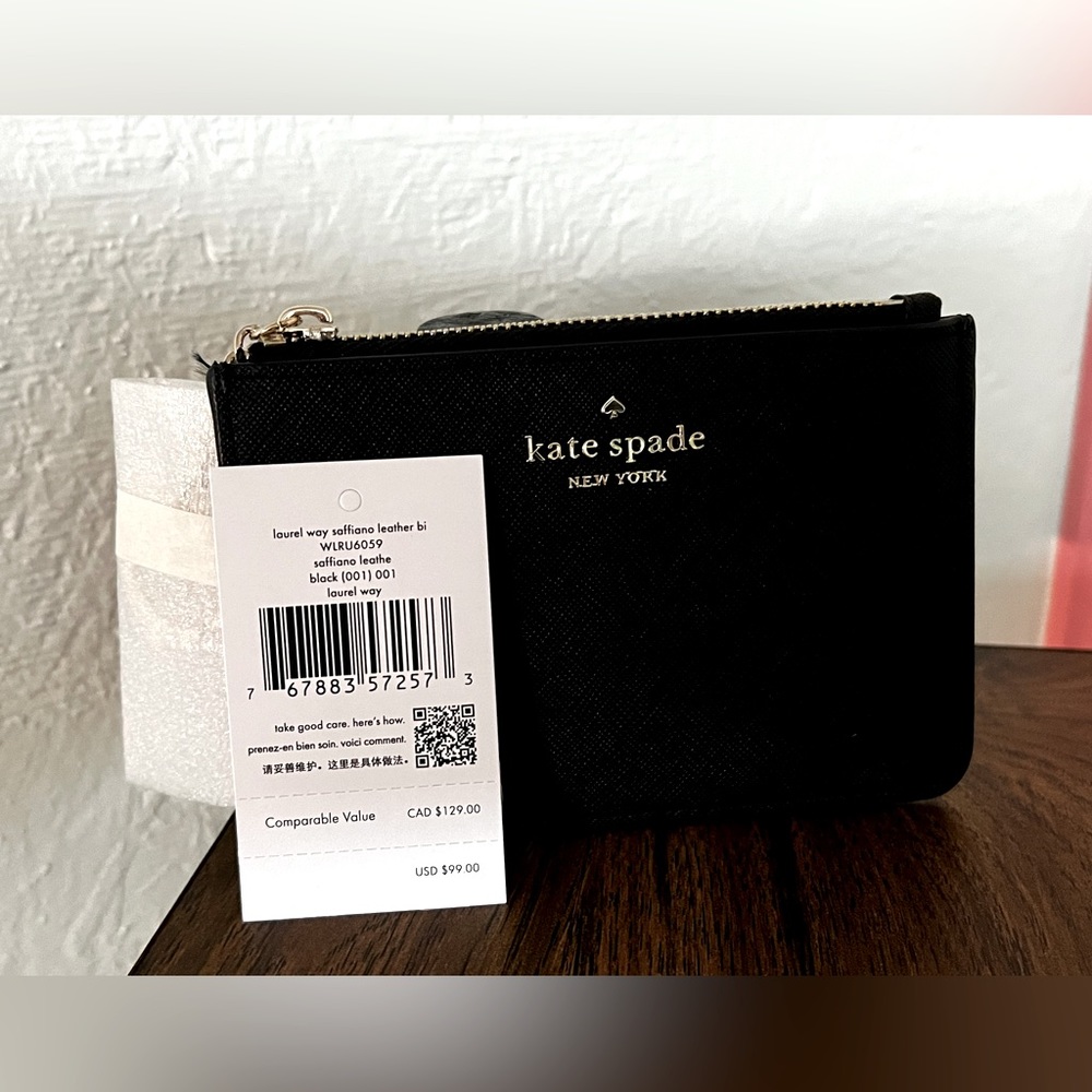 Black Kate Spade Wallet